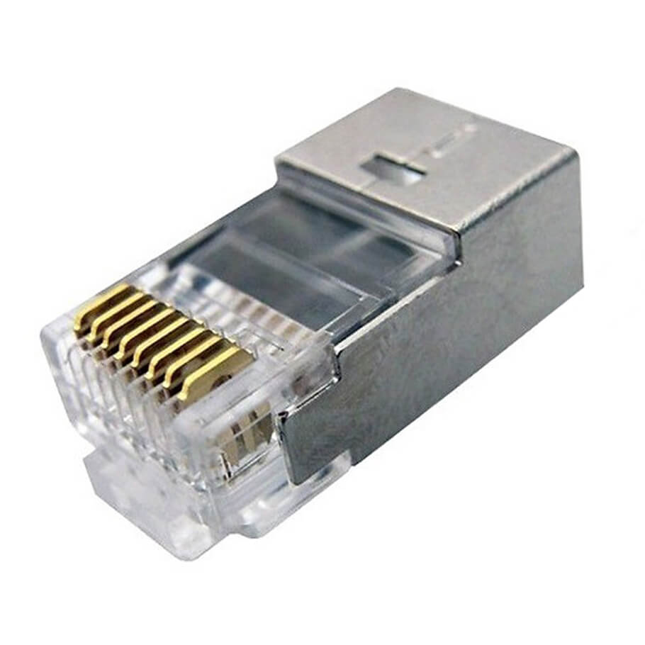 Đầu bấm cáp mạng chống nhiễu RJ45 Golden Japan FTP CAT.6